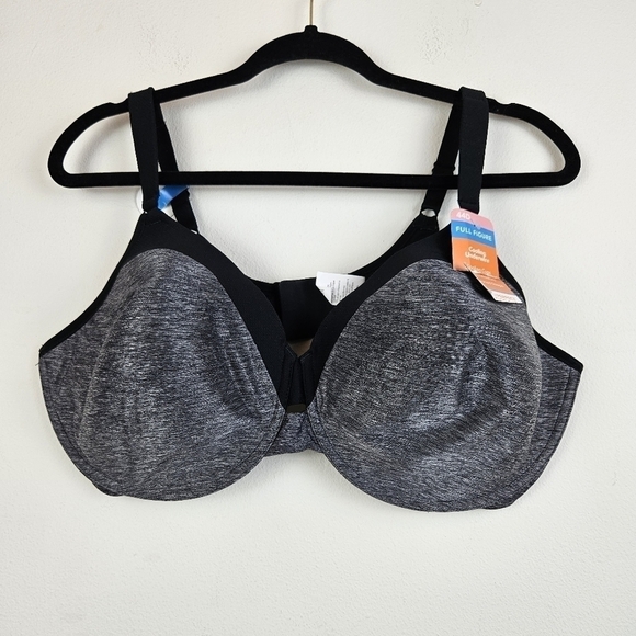 Warner's full figure cooling underwire bra Size 44D NWT - Picture 1 of 7